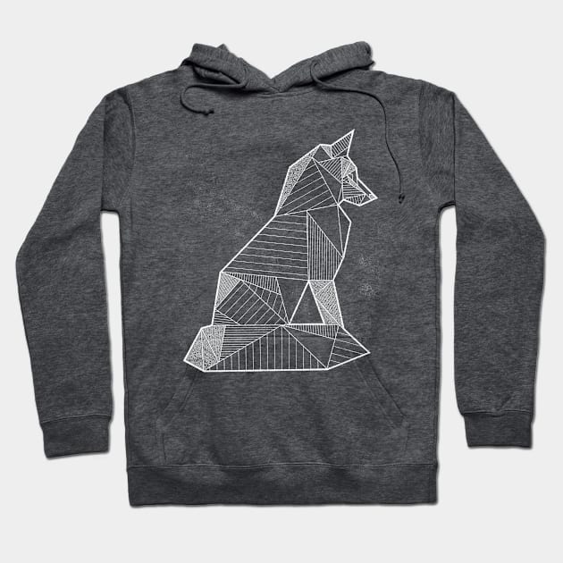 Geometric Nature - Fox Hoodie by paterack